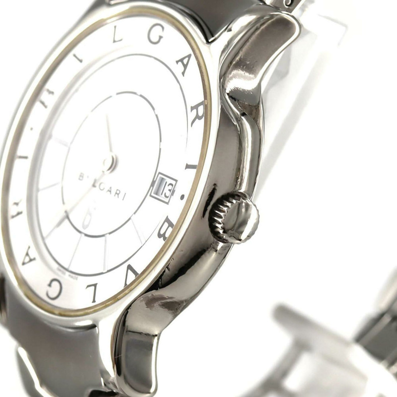 寶格麗 Solotempo ST35S ST35WSSD 不鏽鋼石英腕錶-3