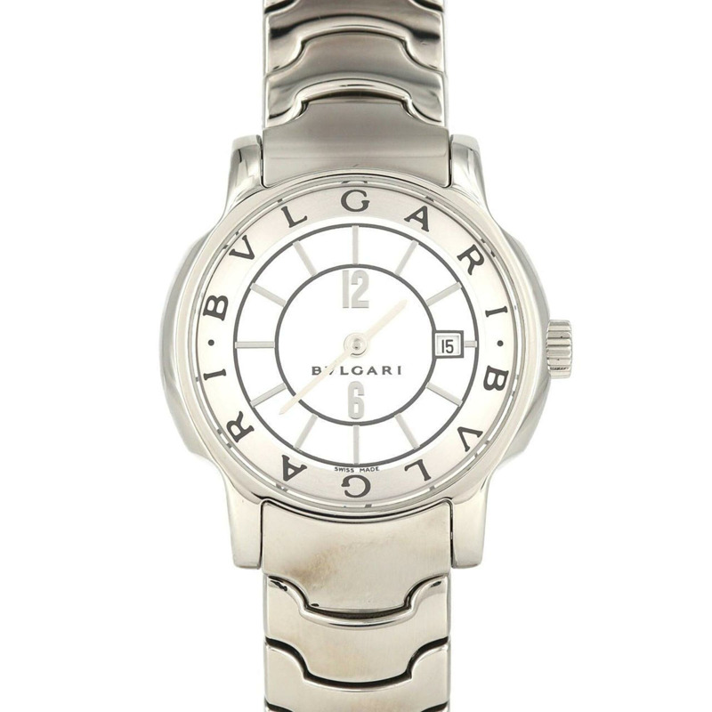 寶格麗 Solotempo ST29S ST29WSSD 不鏽鋼石英腕錶-0