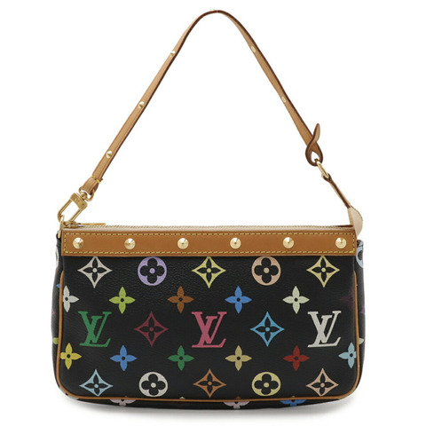 LOUIS VUITTON 路易威登 Monogram 多色 Pochette 配件手提包 黑色黑色 M92648