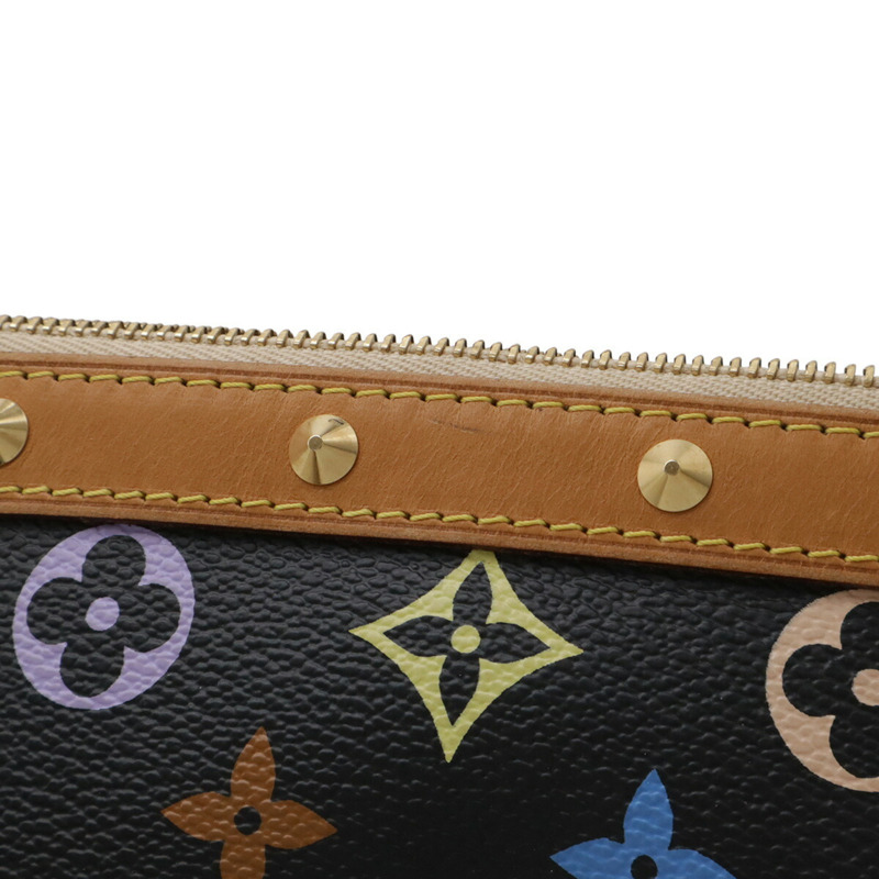 LOUIS VUITTON 路易威登 Monogram 多色 Pochette 配件手提包 黑色黑色 M92648-4