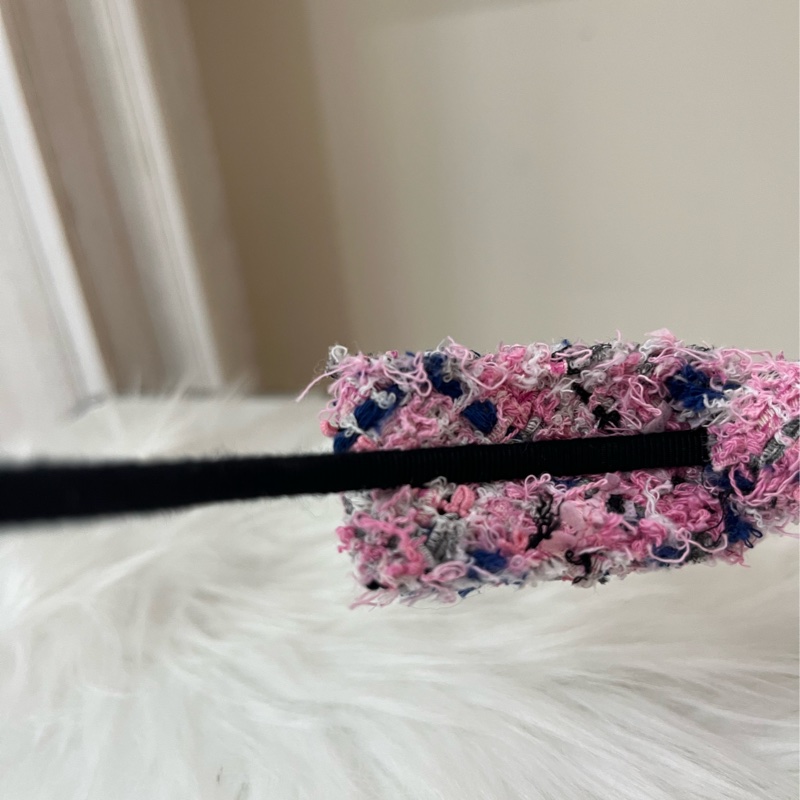 香奈兒Chanel粉藍色髮箍-4