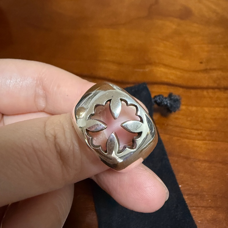 Chrome Hearts 克羅心 NGTV Space Ring size 10-0