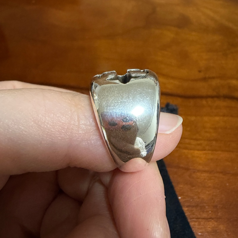 Chrome Hearts 克羅心 NGTV Space Ring size 10-2