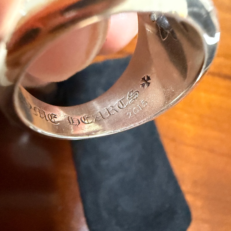 Chrome Hearts 克羅心 NGTV Space Ring size 10-5