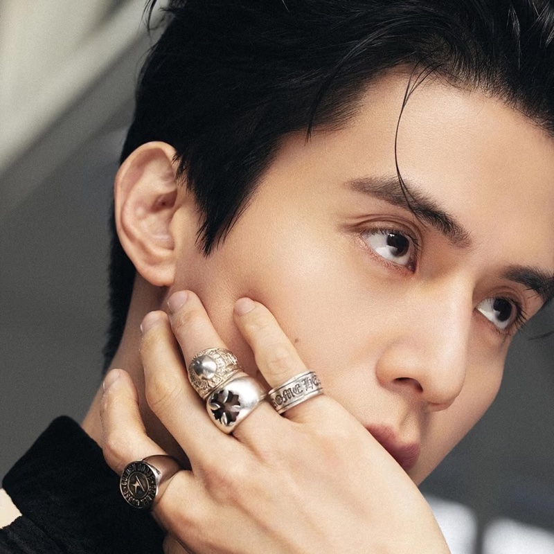 Chrome Hearts 克羅心 NGTV Space Ring size 10-7