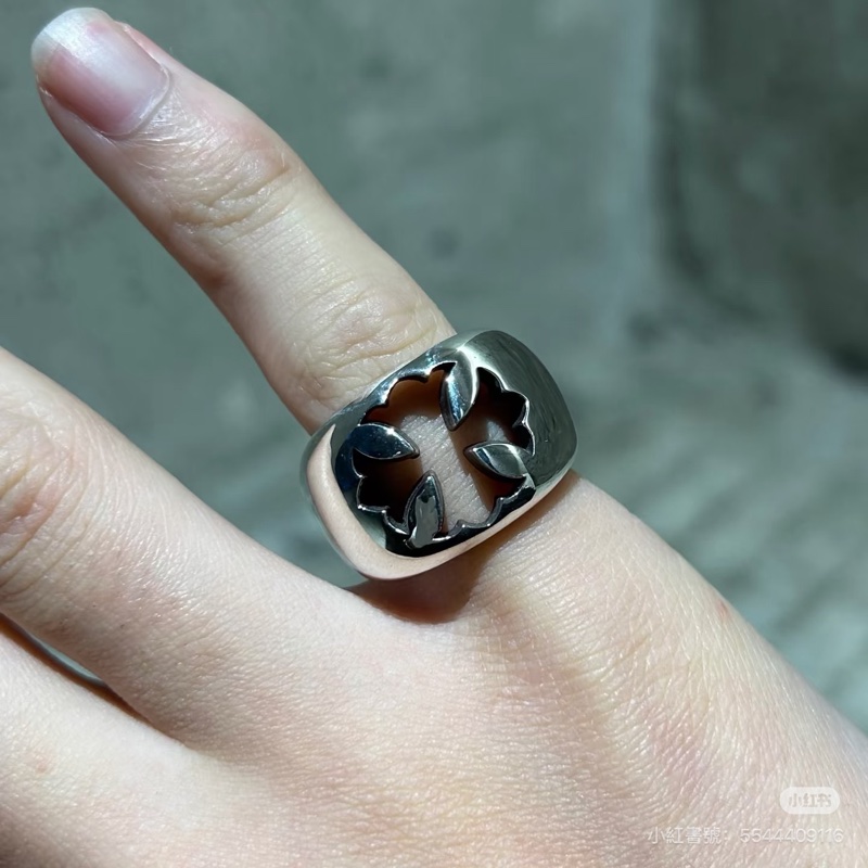Chrome Hearts 克羅心 NGTV Space Ring size 10-9