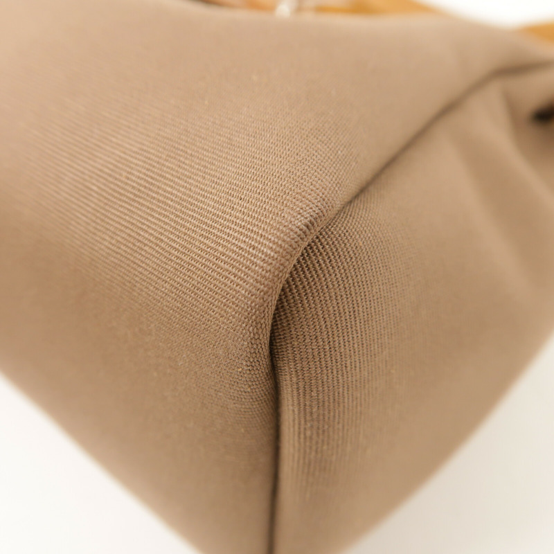 HERMES 帆布Herbag PM手挽肩背兩用袋Etoupe/Natural Sable-14
