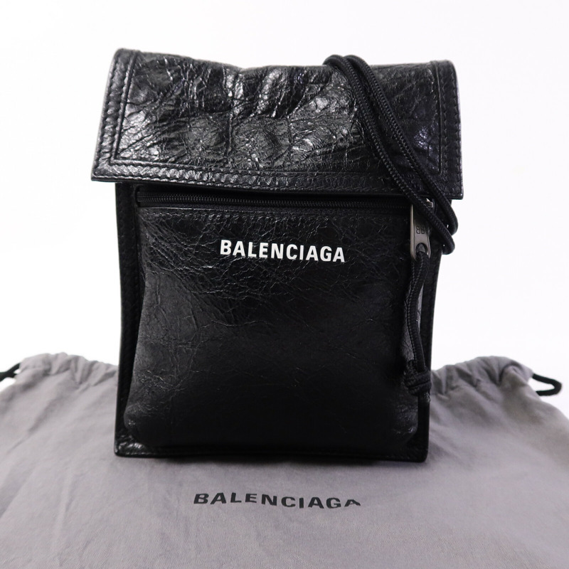 BALENCIAGA 牛皮皮革Shoulder Bag肩背袋-8