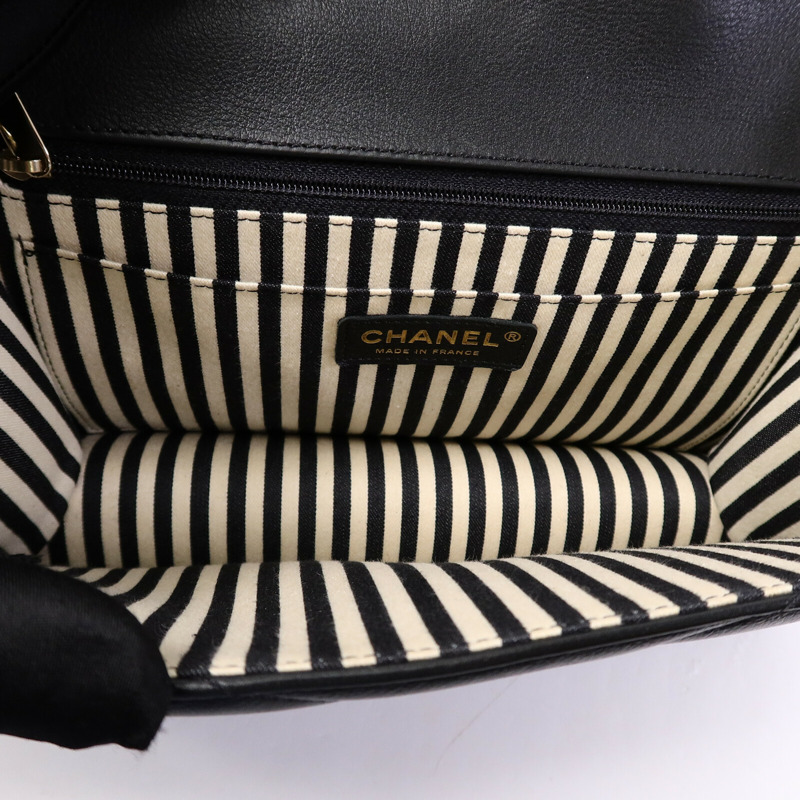 CHANEL 牛皮皮革Chain Shoulder Bag鏈帶肩背袋-4
