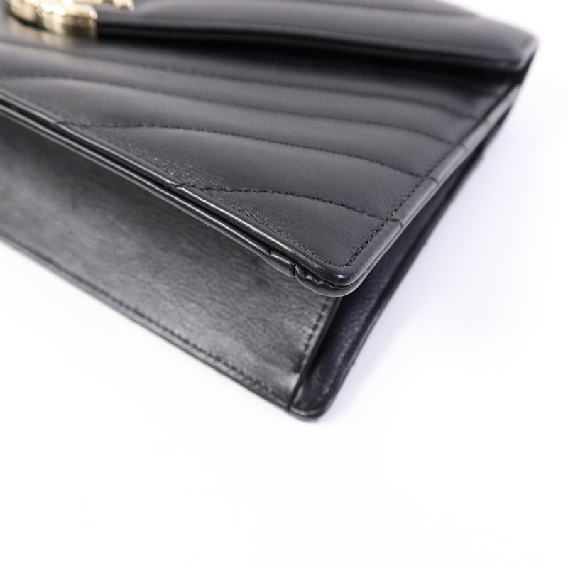 CHANEL 牛皮皮革Chain Shoulder Bag鏈帶肩背袋-10