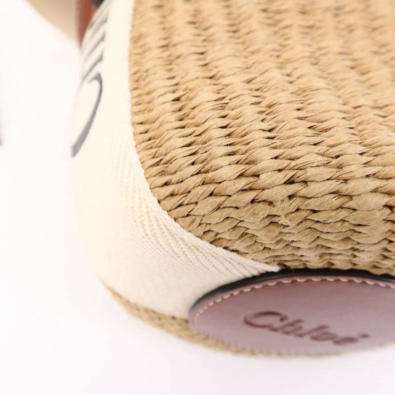 Chloe 藤料Small Woody Basket手挽肩背兩用袋-9