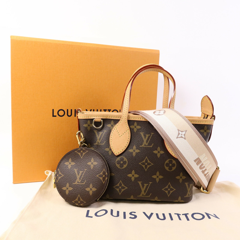 LOUIS VUITTON Monogram Neverfull BB手挽肩背兩用袋-8