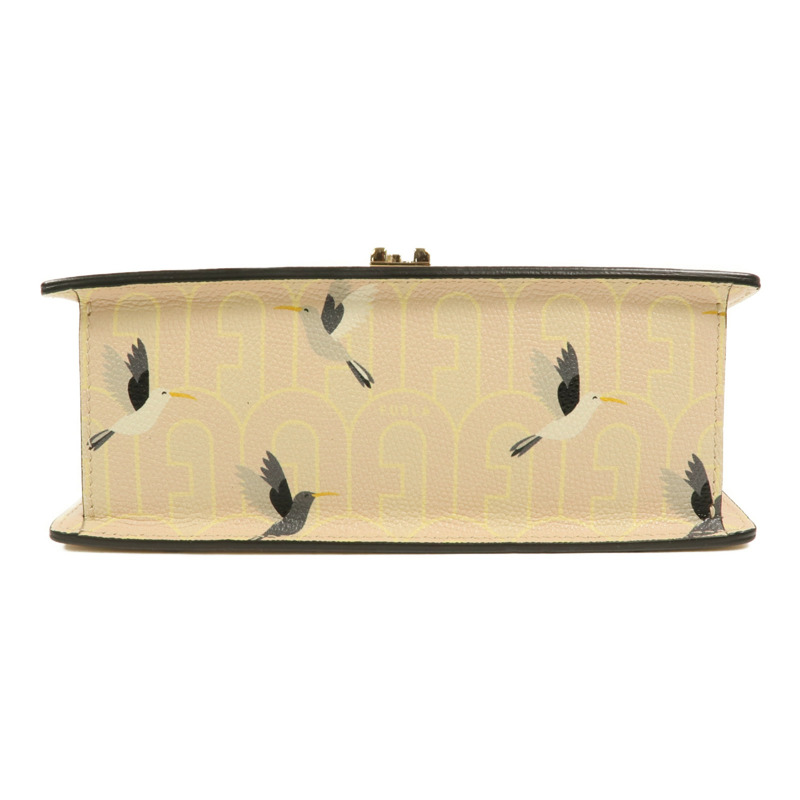 Furla 牛皮皮革1927 Crossbody Bag鏈帶肩背袋-3