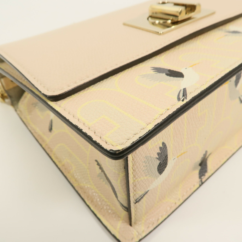 Furla 牛皮皮革1927 Crossbody Bag鏈帶肩背袋-10