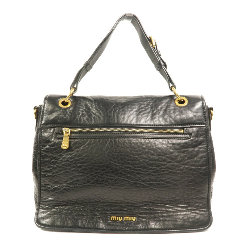 Miu Miu 牛皮皮革Shoulder Bag手挽肩背兩用袋-1