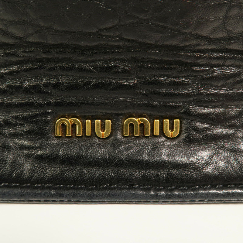 Miu Miu 牛皮皮革Shoulder Bag手挽肩背兩用袋-8