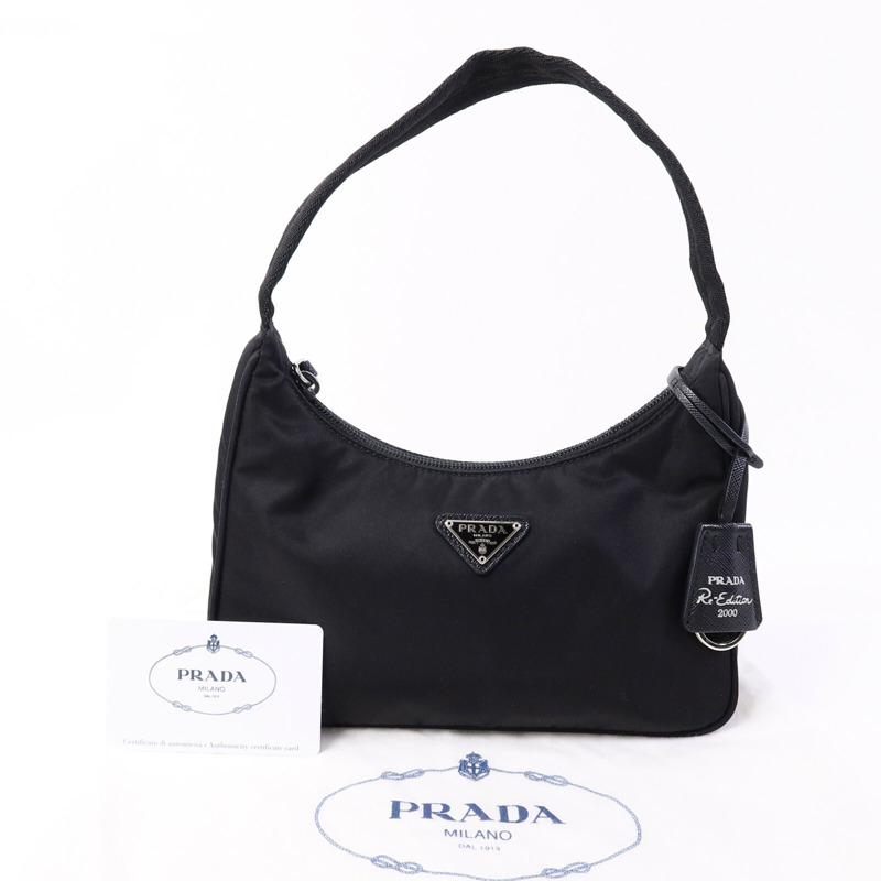PRADA 尼龍Re-Edition 2000 Mini手挽袋-9