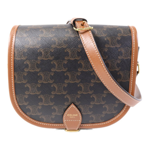 CELINE 塗層帆布Folco肩背袋