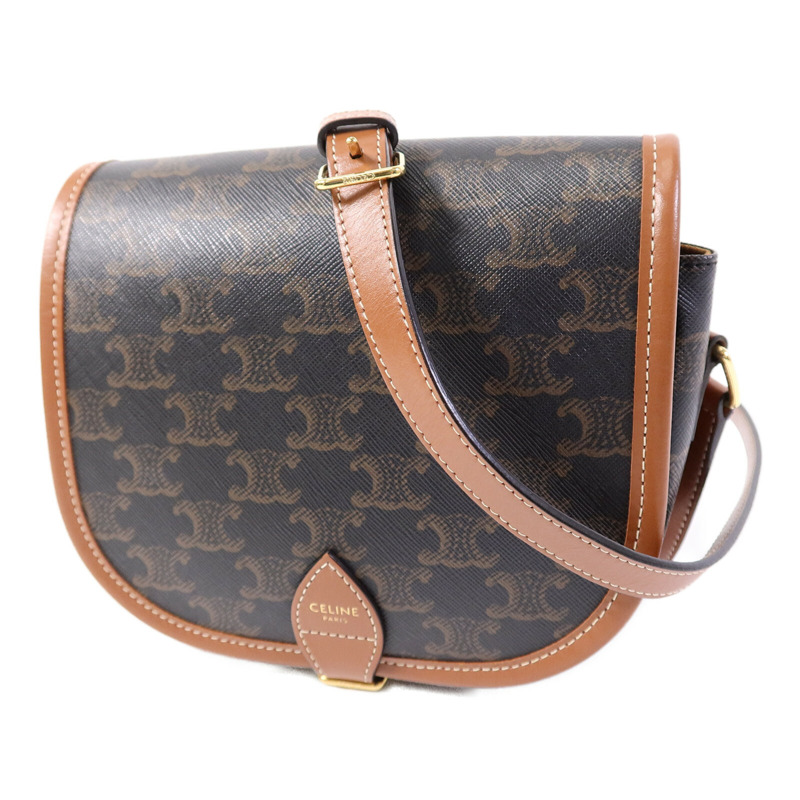 CELINE 塗層帆布Folco肩背袋-2