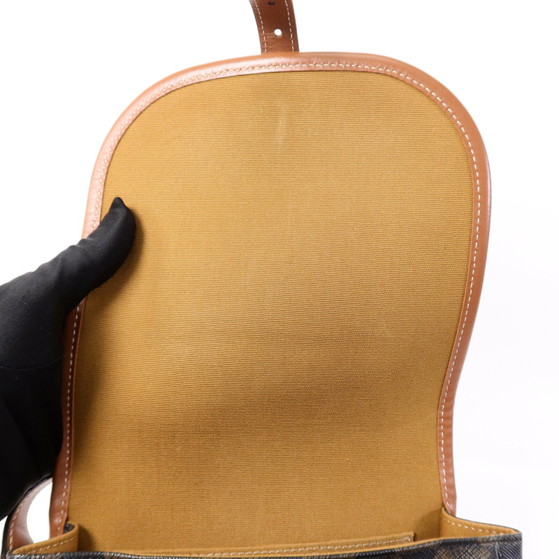 CELINE 塗層帆布Folco肩背袋-14