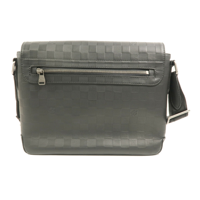 LOUIS VUITTON Monogram Eclipse District PM肩背袋-1