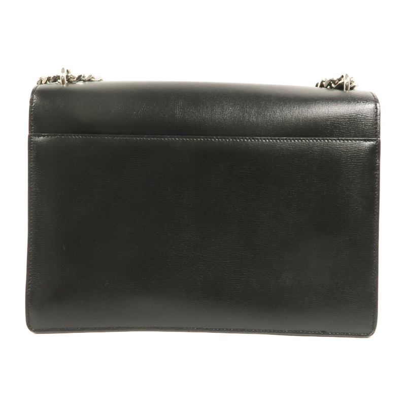 SAINT LAURENT 牛皮皮革Sunset Medium鏈帶肩背袋-1