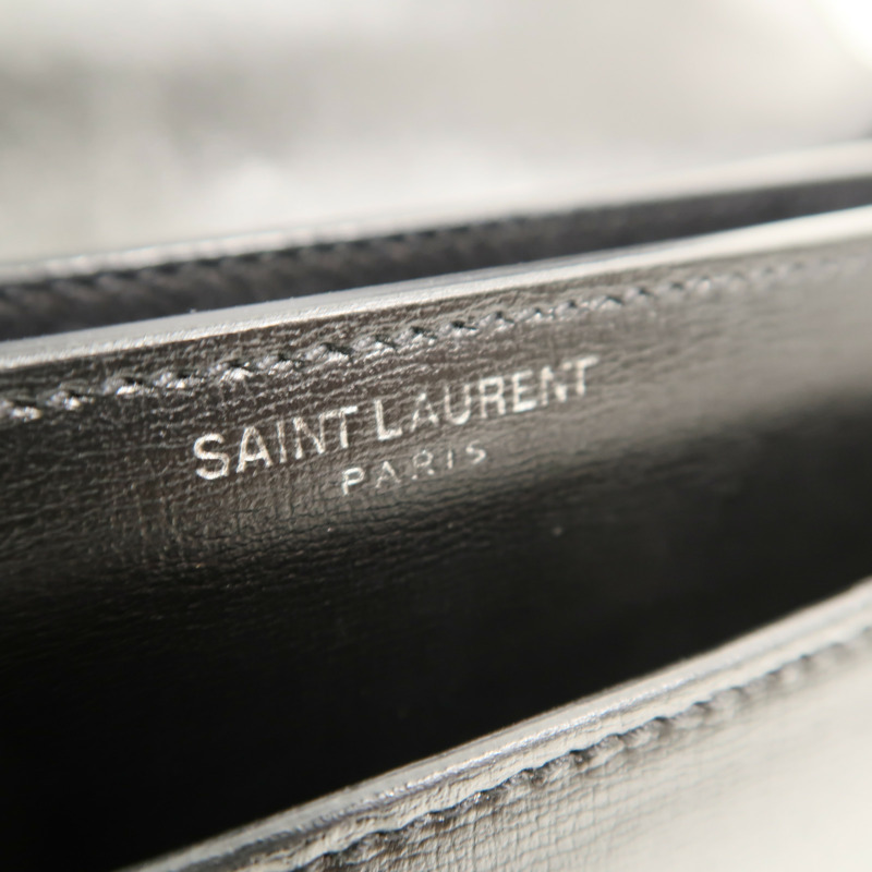 SAINT LAURENT 牛皮皮革Sunset Medium鏈帶肩背袋-5