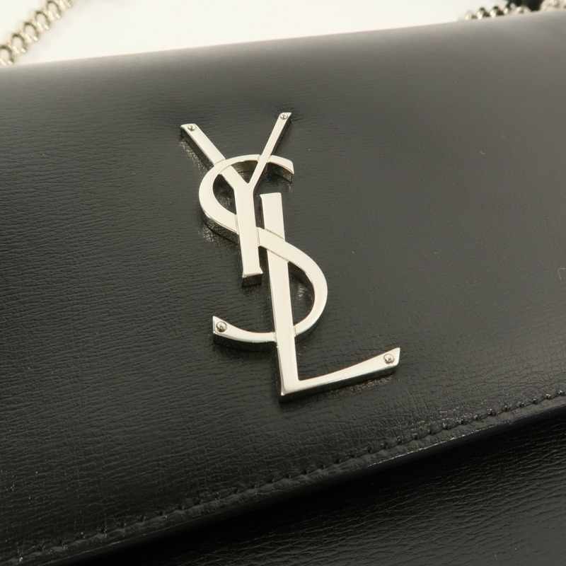 SAINT LAURENT 牛皮皮革Sunset Medium鏈帶肩背袋-9