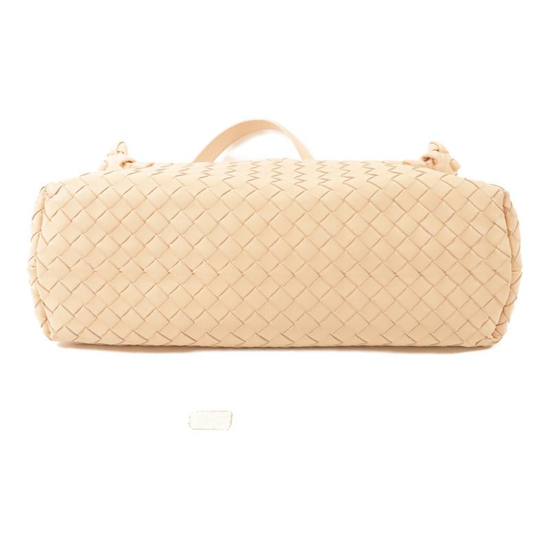 BOTTEGA VENETA 羊皮皮革Intrecciato Olimpia鏈帶肩背袋-3