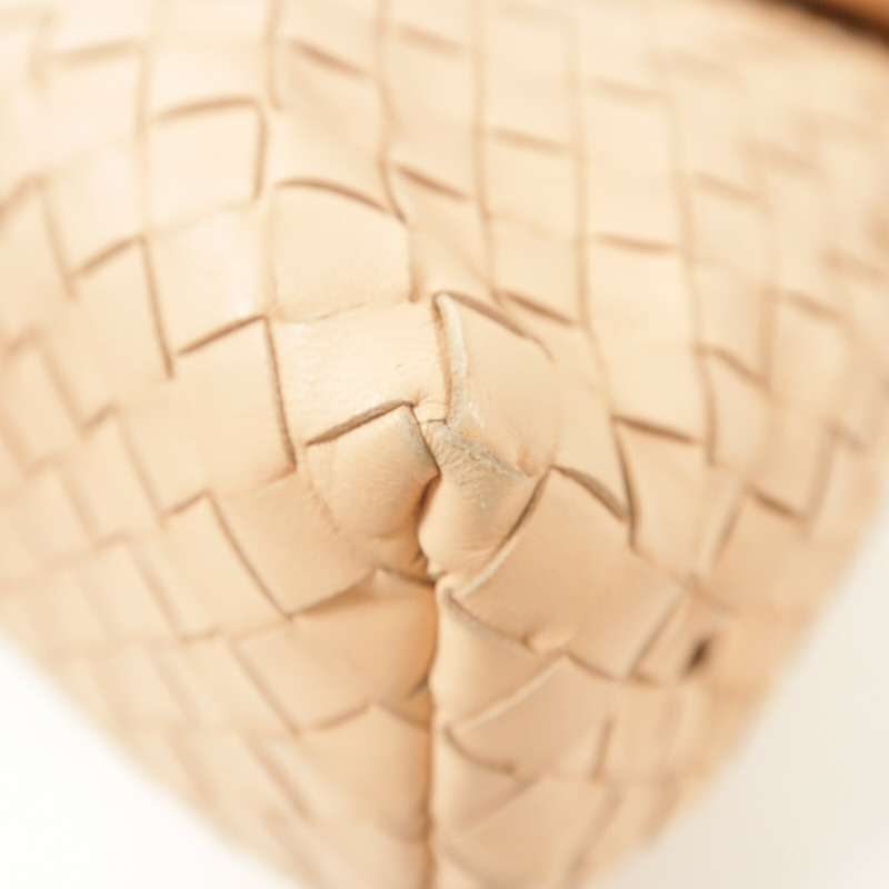 BOTTEGA VENETA 羊皮皮革Intrecciato Olimpia鏈帶肩背袋-12