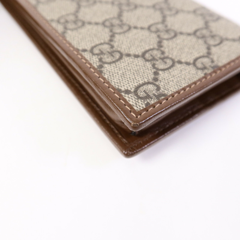 GUCCI 塗層帆布Horsebit1955 Wallet with Chain鏈帶肩背袋-11