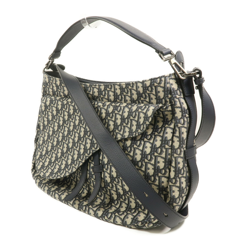 Dior 帆布Saddle Messenger Bag肩背袋-2