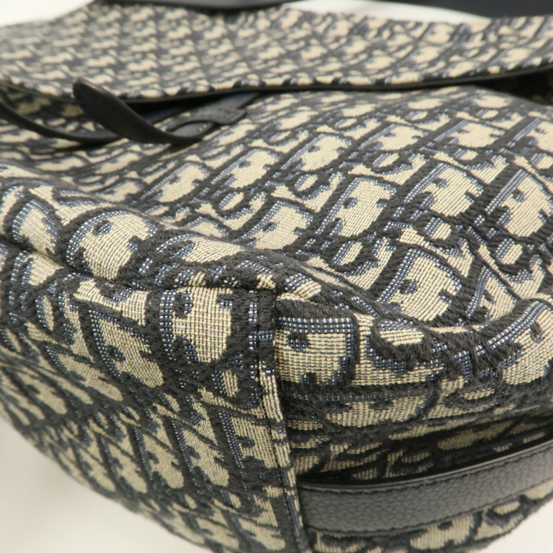 Dior 帆布Saddle Messenger Bag肩背袋-13