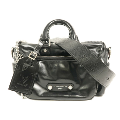 LOUIS VUITTON 牛皮皮革Keepall Cargo Bandouliere 25手挽肩背兩用袋