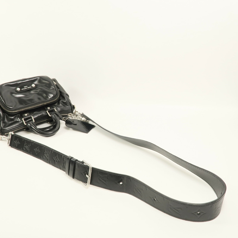 LOUIS VUITTON 牛皮皮革Keepall Cargo Bandouliere 25手挽肩背兩用袋-6