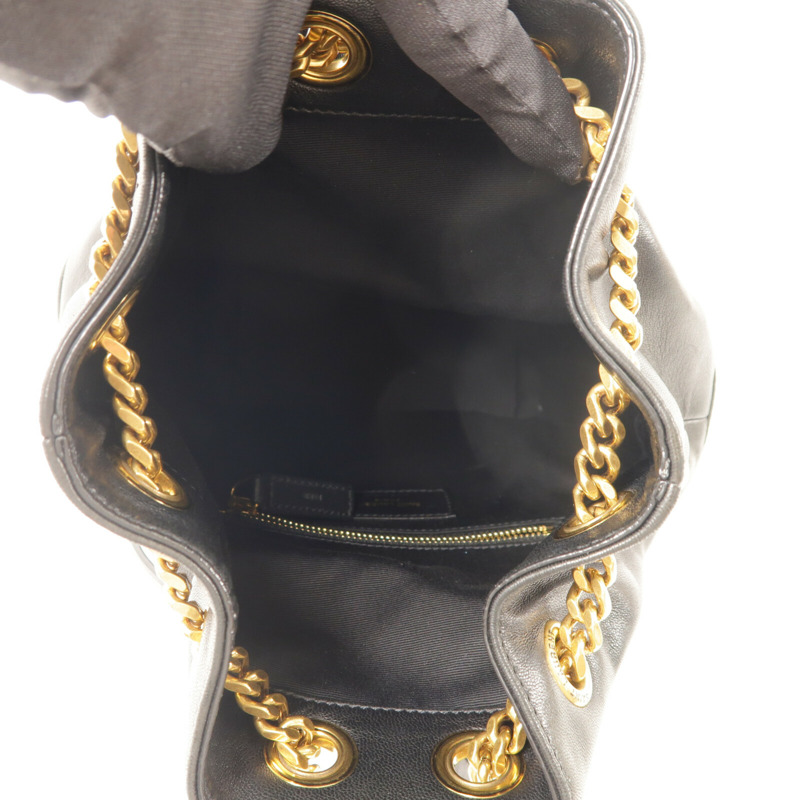 SAINT LAURENT 牛皮/麂皮皮革Jamie Backpack背包-4