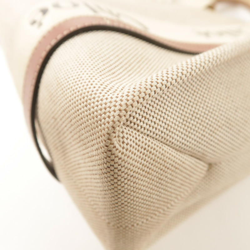 Chloe 帆布Woody Tote Medium手挽袋-9