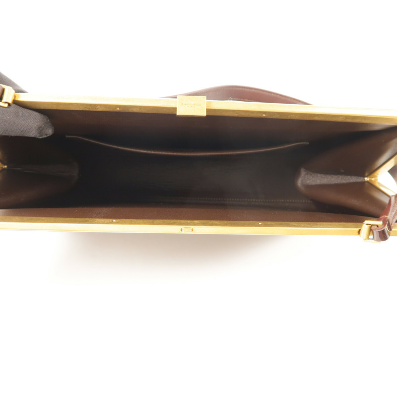 SAINT LAURENT 漆皮皮革Le Anne-Marie肩背袋-4