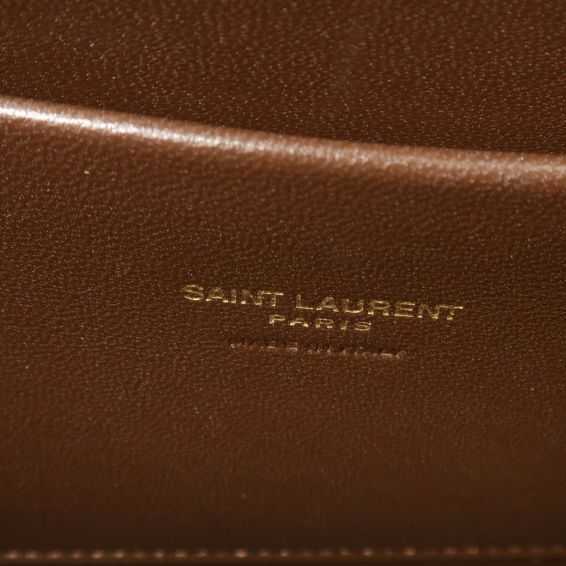 SAINT LAURENT 漆皮皮革Le Anne-Marie肩背袋-5