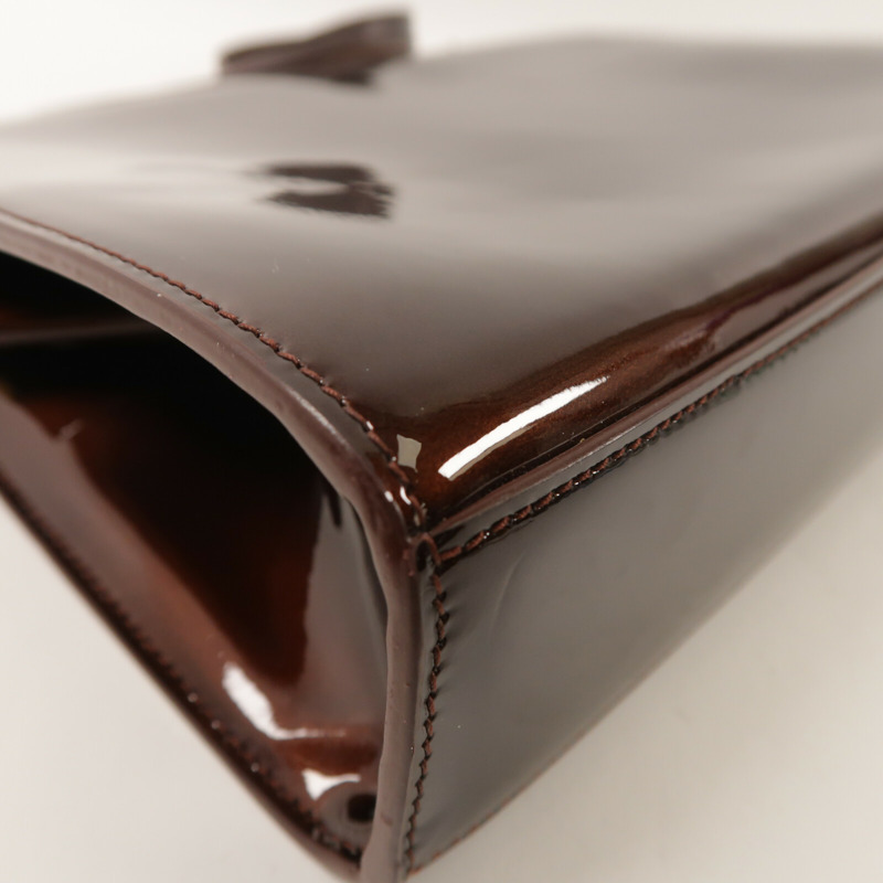 SAINT LAURENT 漆皮皮革Le Anne-Marie肩背袋-10