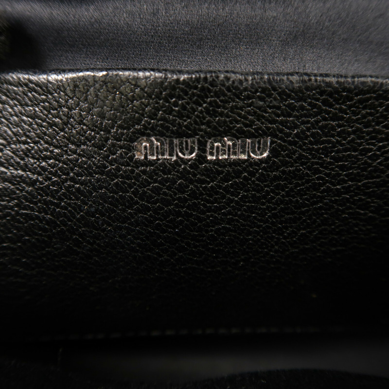 Miu Miu 牛皮皮革Vanity Bag手挽肩背兩用袋-5