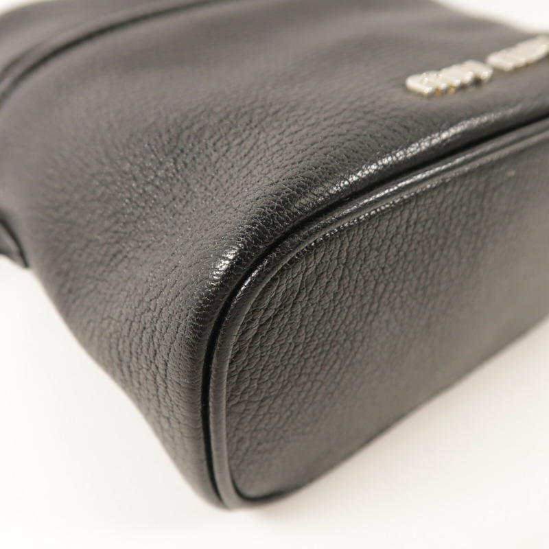 Miu Miu 牛皮皮革Vanity Bag手挽肩背兩用袋-10