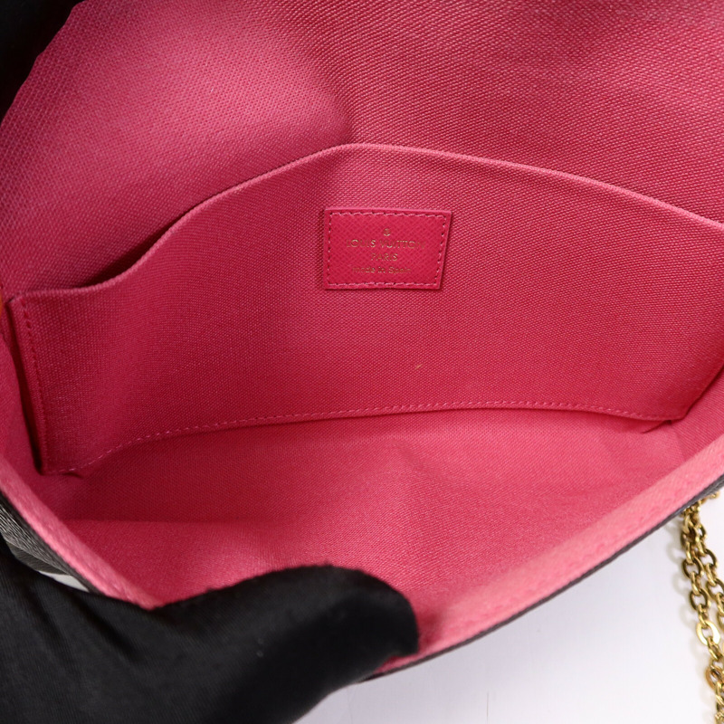 LOUIS VUITTON Monogram Hollywood Xmas Felicie Pochette肩背袋-4