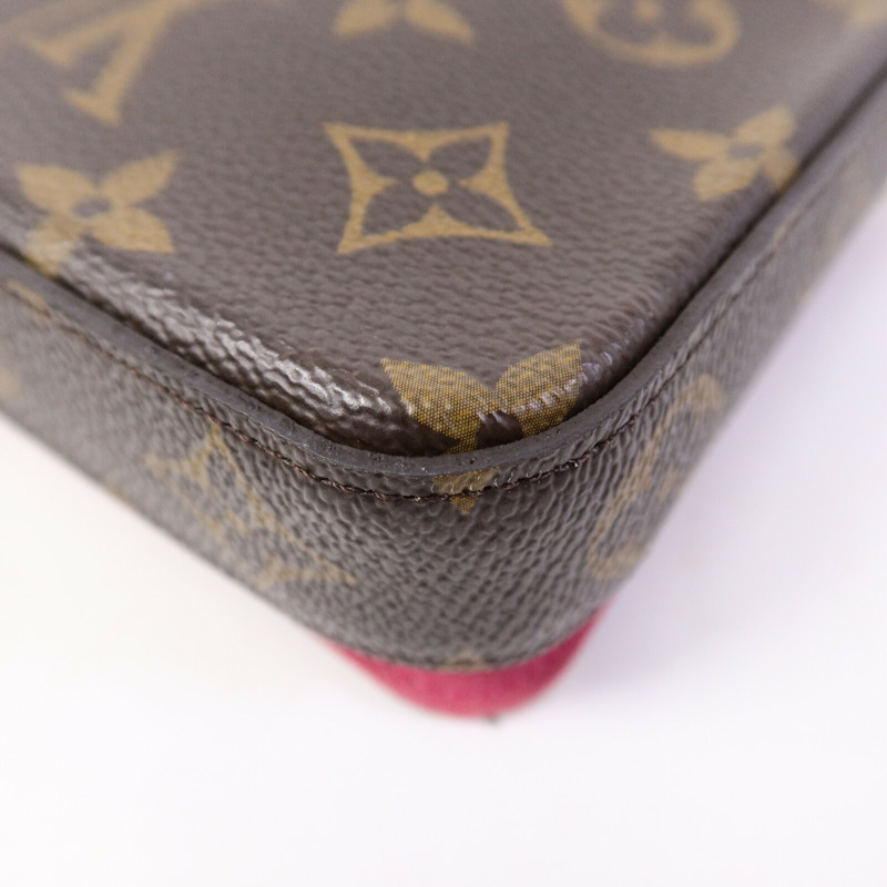 LOUIS VUITTON Monogram Hollywood Xmas Felicie Pochette肩背袋-10