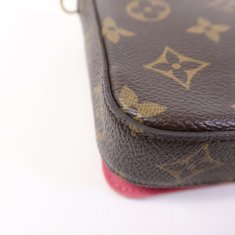 LOUIS VUITTON Monogram Hollywood Xmas Felicie Pochette肩背袋-11