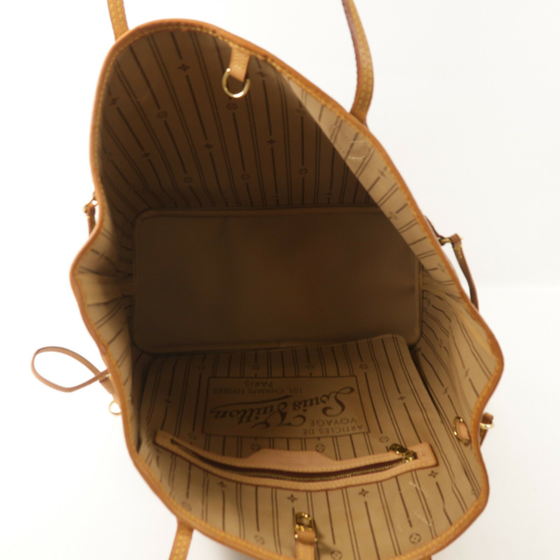 LOUIS VUITTON Monogram Neverfull MM手挽袋-4