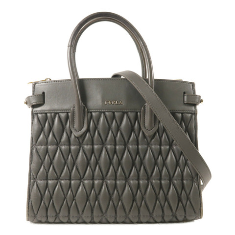 Furla 羊皮皮革2 Way Shoulder手挽肩背兩用袋
