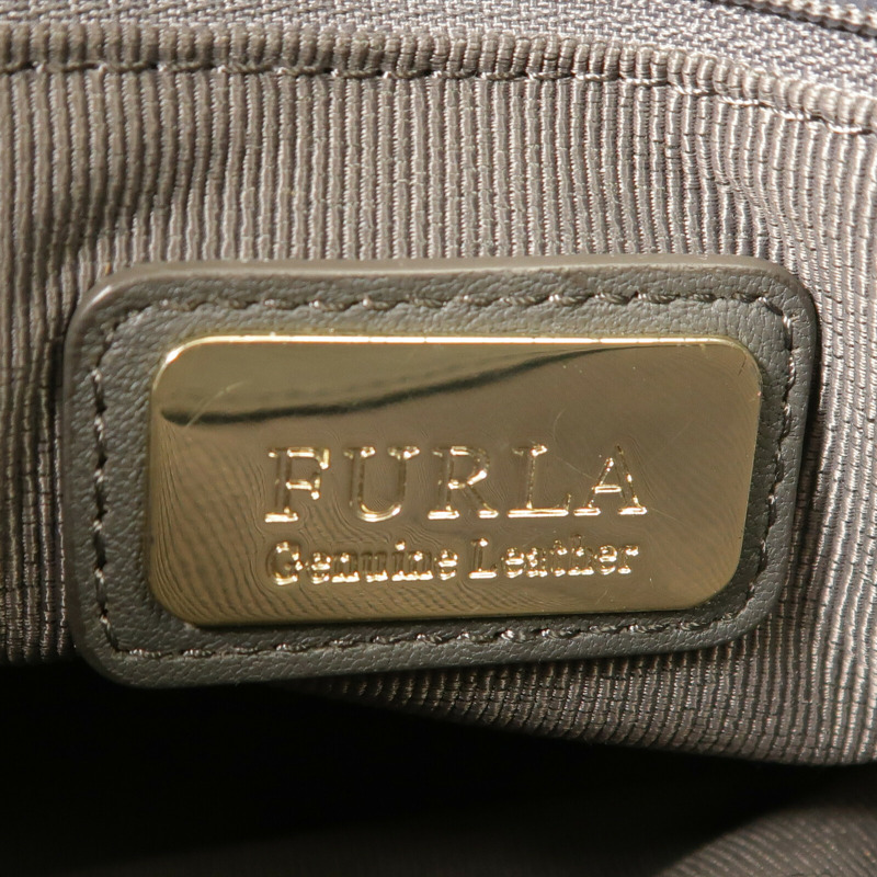 Furla 羊皮皮革2 Way Shoulder手挽肩背兩用袋-6