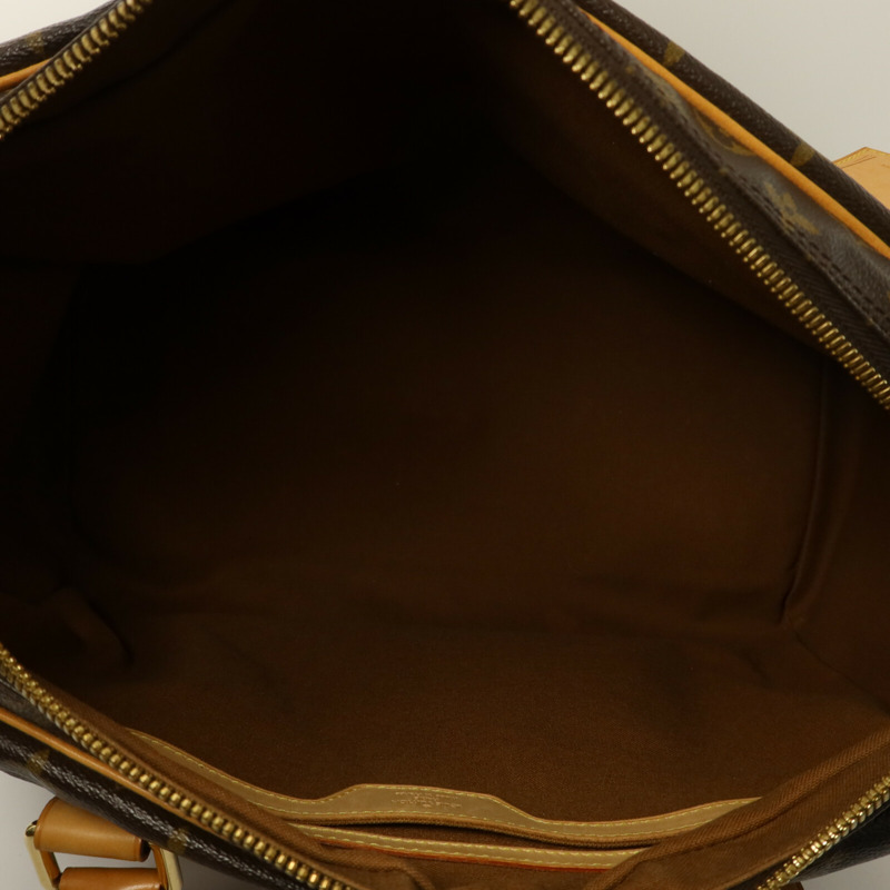 LOUIS VUITTON Monogram Carryall金扣手挽袋-4