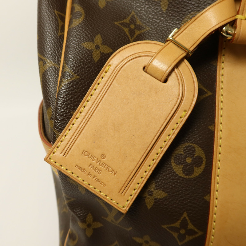 LOUIS VUITTON Monogram Carryall金扣手挽袋-7